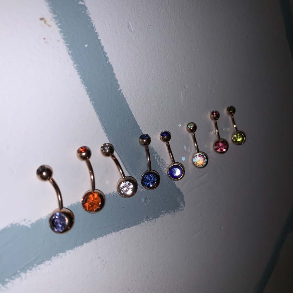 Stomach piercing